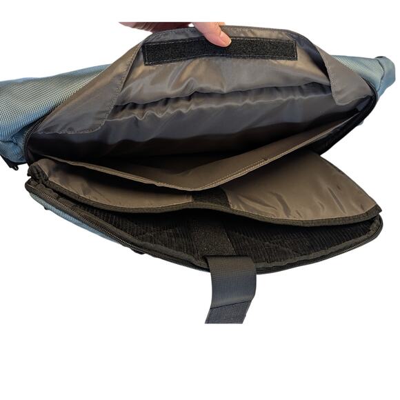 Timbuk2 Original Commute Messenger XL 20" Bag Laptop Luggage Passthrough Blue - Picture 6 of 8